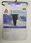 Reebok/women's Xl (35-37 ) Performance Base Layer Pants/ Leggings/white New. Price: $11.00.