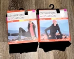 Climate Right Cuddl Duds Plush Warmth Mock Neck Crew + Legging Black Women Xs New. Price: $22.99.