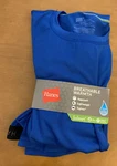 Hanes Boys' Tagless Baselayer Crew & Pant Set - Size Xl Blue New. Price: $12.00.