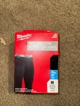Milwaukee Men's Medium Black Workskin Thermal Underwear Base Layer Pants New. Price: $40.00.