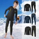 Meethoo 2PC Kid's Fleece Base Layer Underwear Set Long Johns Top Bottom Ski Soft New. Price: $15.99.