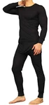 Warmwear Mens Thermal Underwear Long Johns Set Top, Bottom - Size: Black New. Price: $32.63.