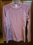 Kari Traa Women's Long Sleeve Merino Wool Base Layer Top Purple/pink Large Pre-owned. Price: $49.99.
