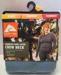 Ozark Trail Women Warmer Thermal Seamless Crew Neck Size New. Price: $9.99.
