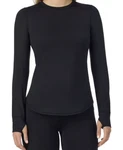 Shirt Black Long Sleeve Crew Climatecore Baselayer Women's By Cuddl Duds New. Price: $9.71.