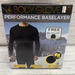 New Body Glove Men's Large Performance 2 Pc Base Layer Set Fleece Lined Hat. Price: $30.00.