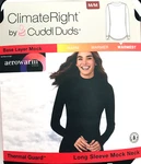Climateright Cuddl Duds Aerowarm Women's "warmest" Base Layer Mock Top 10-12 New. Price: $7.71.