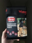 Wrangler Workwear Midweight Thermal Pant Black Moisture Wicking 2XL 44-46 New. Price: $12.00.