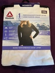 Reebok Womens 2XL White Warm Performance Base Layer Long Sleeve Crew Shirt New. Price: $9.98.