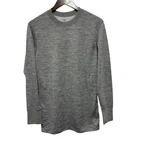 Terramar Body Sensors Shirt Mens Gray Crew Base Layer Long Sleeve Wool Blend Pre-owned. Price: $16.99.