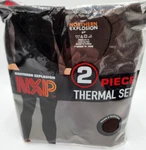 Northern Explosion Mens 2PC Thermal Set Top & Bottom Gray Size New In Package. Price: $12.99.