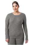 Fruit Loom Women's Eversoft Waffle Thermal Top Gray Xxxl 22 New. Price: $12.45.
