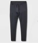 Men's Heavyweight Thermal Pants All In Motion Black Large 36-38 Stretchy New. Price: $12.85.