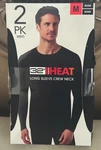 32 Degrees Heat Men's Long Sleeve Crew Neck Tee - Pack Medium Black New. Price: $19.99.