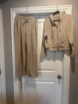 Women Bearpaw 2-PIECE Lounge Set In Tan/cream Color. Size Medium Pre-owned. Price: $25.00.