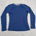 Smartwool Blue Long Sleeve Merino Thermal Base Layer Top Women's Size Small Pre-owned. Price: $29.99.