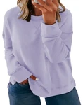 Forhailey Plus Size Sweatshirt Women Long Sleeve Tops Pullover Crew Neck ... New. Price: $41.00.