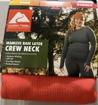 New!ozark Trail Coral Zest Womens Stretch Base Layer Long Sleeve Crew. Size M.. Price: $8.99.