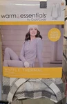 Cuddl Duds Women Long Sleeve Henley Waffle Thermal (adult Medium) New. Price: $15.99.