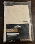 Carhartt Heavyweight Thermal Shirt Long Sleeve Mens White Crew Neck K228 Small New. Price: $23.00.