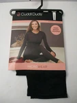 Cuddl Duds Womens Microwear With Stretch High Waist Leggings Size 14/16 Black New. Price: $24.99.