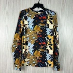 Armada Base Layer Multicolor Butterfly Print Long Sleeve Athletic Top, Pre-owned. Price: $29.99.
