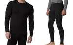 32 Degrees Heat Mens Base Layer Top And Bottom Pack Black Size Small New. Price: $13.00.