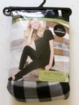 Cuddl Duds Jogger With Pockets Size Large Black Print New. Price: $17.98.