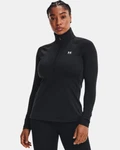 Under Armour Women's Authentics Ua Coldgear Zip Top Shirt Black #1368699-NWT New. Price: $49.99.