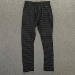 Smartwool Leggings Mens Medium 100% Merino Base Layer Thermal Stripe Pre-owned. Price: $49.98.