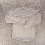 Weatherproof Shirt Mens Large Gray Long Sleeve Performance Athletic Base Pre-owned. Price: $11.99.