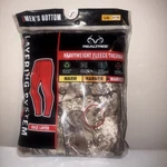 Realtree Heavyweight Fleece Thermal Bottom Mens Size Large 36-38 Waist New. Price: $19.77.