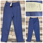 Baleaf Fleece Lined Pull On Pants Women Blue Waterproof (inseam 26.5) New. Price: $29.99.