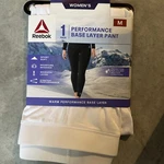 Reebok Women's Medium Performance Base Layer Pant White New. Price: $8.00.