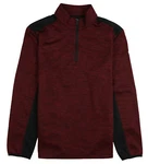 Pga Tour Two Tone Space Dye Quarter Zip Golf Pullover Top Sz Medium Burgundy New. Price: $32.50.