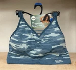 Kindly Yours Women's Sustainable Seamless V-neck Bralette Teal Camo **sizes** New. Price: $9.99.