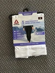 Reebok Women's Warm Performance Base Layer Pants Size Small White New. Price: $6.99.