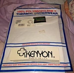 Base Layer Shirt Women's Thermal Underwear Made In Usa Kenyon Polypro Large New. Price: $15.80.