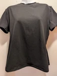 Yogingo Women's Xl Black Stretch Short Sleeve Waist Length Shirt New. Price: $6.30.