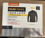 Nib Seirus Heatwave Crew Top Base Layer Carbon Men Medium Moisture Wicking New. Price: $45.99.