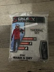 Galaxy By Harvic Men's Two-piece Top & Bottom Thermal Set Gray Size Large New. Price: $19.95.