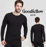 Goodfellow & Co Men's 34/36 Black Premium Ultra Soft Thermal Long Sleeve Shirt New. Price: $16.85.
