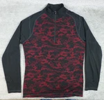 Smartwool 250 Merino Base Layer Pullover Mens Size Xlarge Red Camo 1/2-ZIP Pre-owned. Price: $58.00.