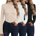 Neer 3 Pack Cotton Women's Turtleneck Long Sleeve Tops Thermal Underwear Base... New. Price: $64.27.