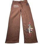 Hardy Sweatpants Mens Medium Brown Tattoo Graphic Mick Keith Fleece New. Price: $54.99.
