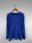 Vintage Greatland Apparel Thermal Shirt Men Xl Blue Waffle Knit Made Usa Pre-owned. Price: $30.00.