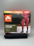 Ozark Trail Women's Size Seamless Leggings Base Layer Thermal Warmer Black New. Price: $13.95.