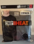 32 Degrees Heat Men Performance Mesh Crew Neck Shirt Pack (black,medium) Nwt New. Price: $14.99.