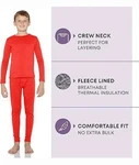Rocky Thermal Underwear Kids, Boys Top & Bottom Set, Long Johns Size Medium Red New. Price: $15.00.