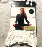 Cuddl Duds Sz Xl Ivory Off White Modal Soft Wear Long Sleeve Crew CD8426116 New. Price: $23.99.
